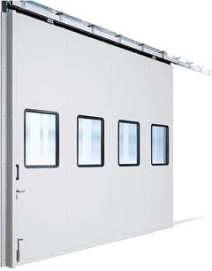 Glzing options in a sliding door